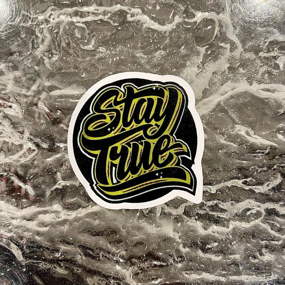 5/$10  Inspirational Waterproof New Vinyl Sticker Decal-Stay True